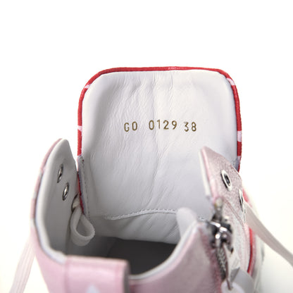 Louis Vuitton Monogram Giant Stellar Sneaker Boots 38 Rose Rouge 9 of 10
