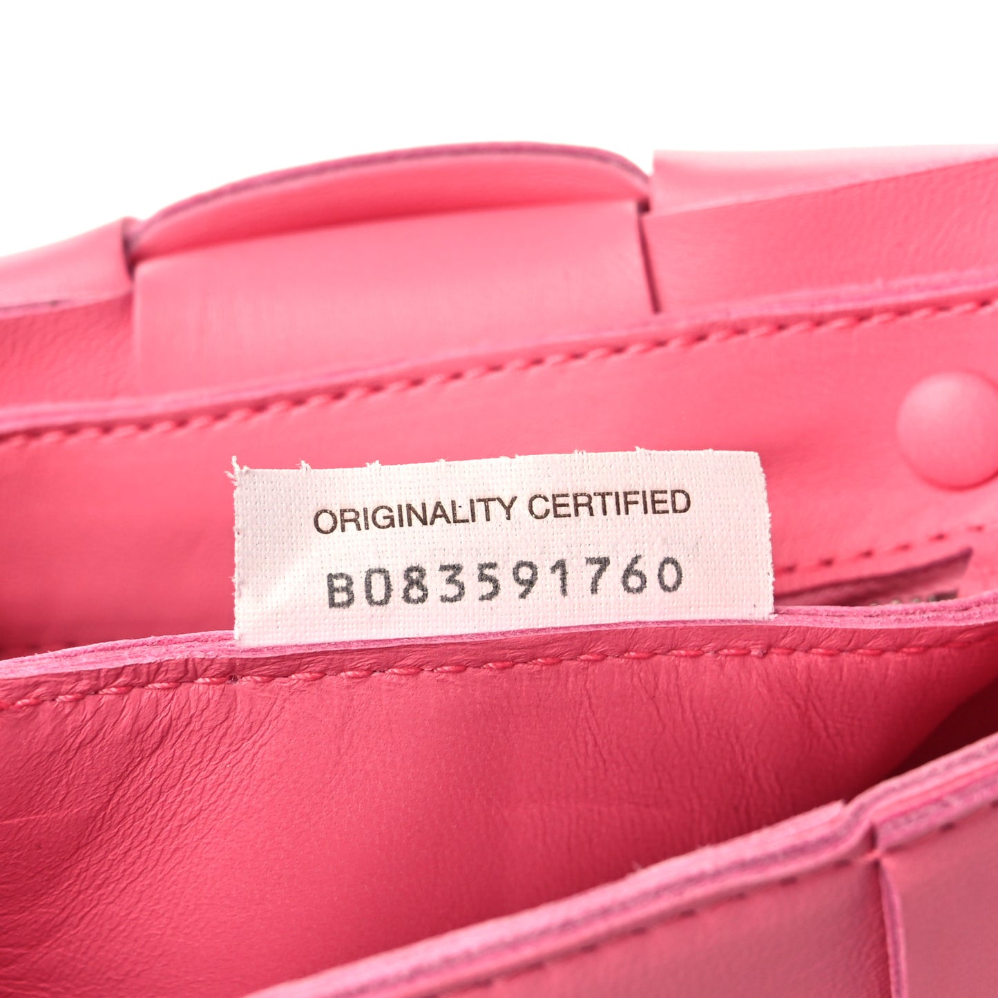 Lambskin Maxi Intrecciato Cassette Crossbody Bag Pink