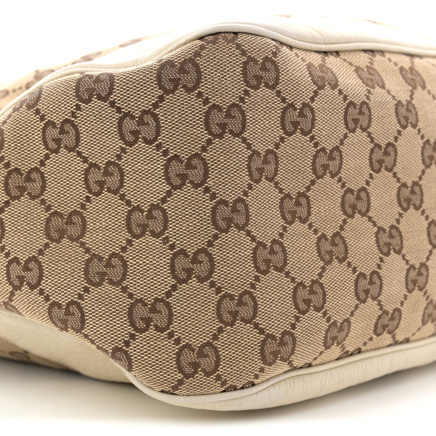 Gucci Monogram Medium Charlotte Hobo Off White 9 of 11