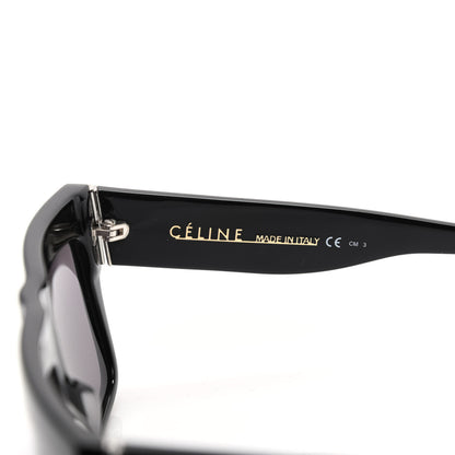 Celine Polarized ZZ Top Sunglasses CL 41756 Black 5 of 7