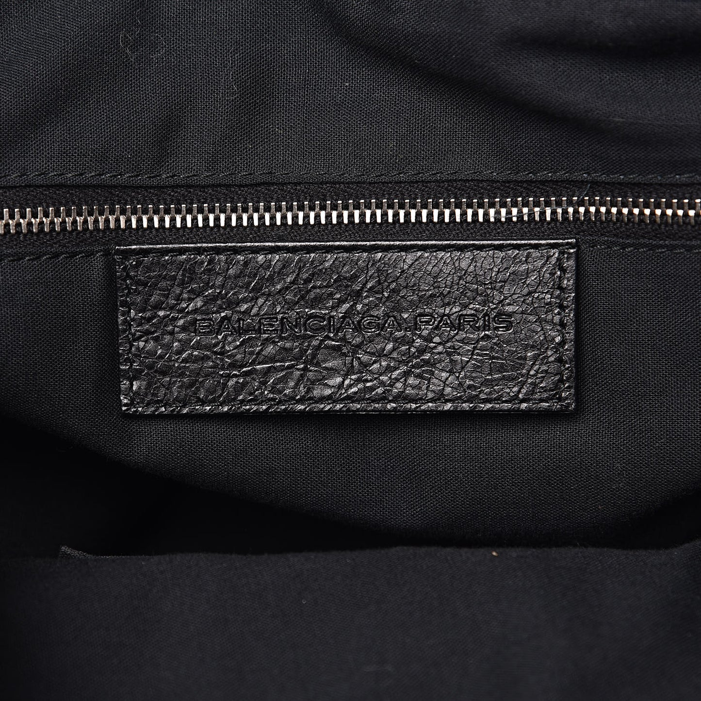 Agneau Giant 12 Silver Hardware Work Black