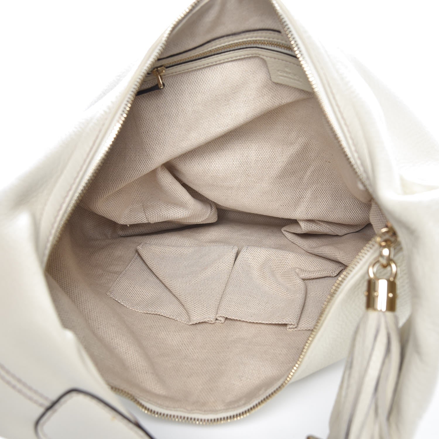 Gucci Cellarius Calfskin Soho Hobo Mystic White 5 of 9