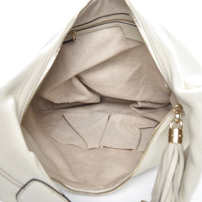 Gucci Cellarius Calfskin Soho Hobo Mystic White 5 of 9