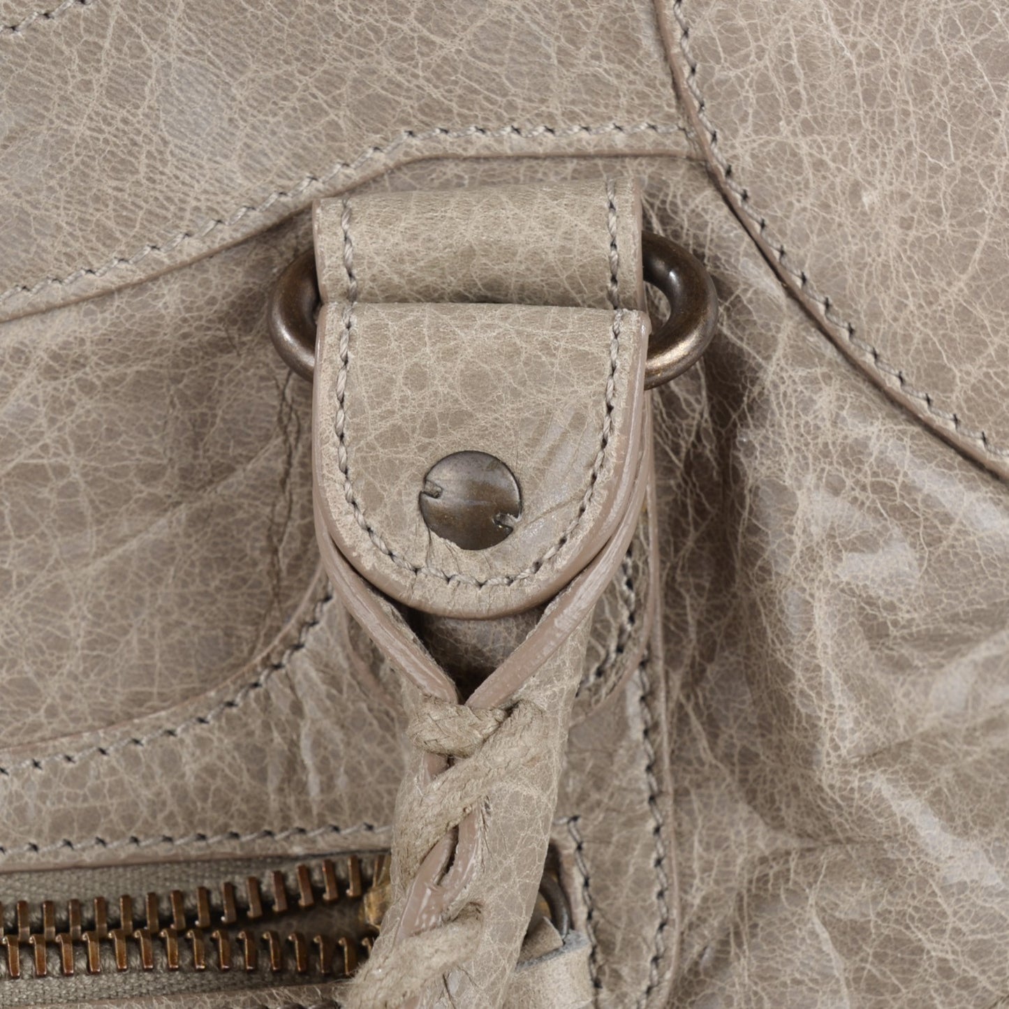Agneau Classic Hardware Velo Papyrus