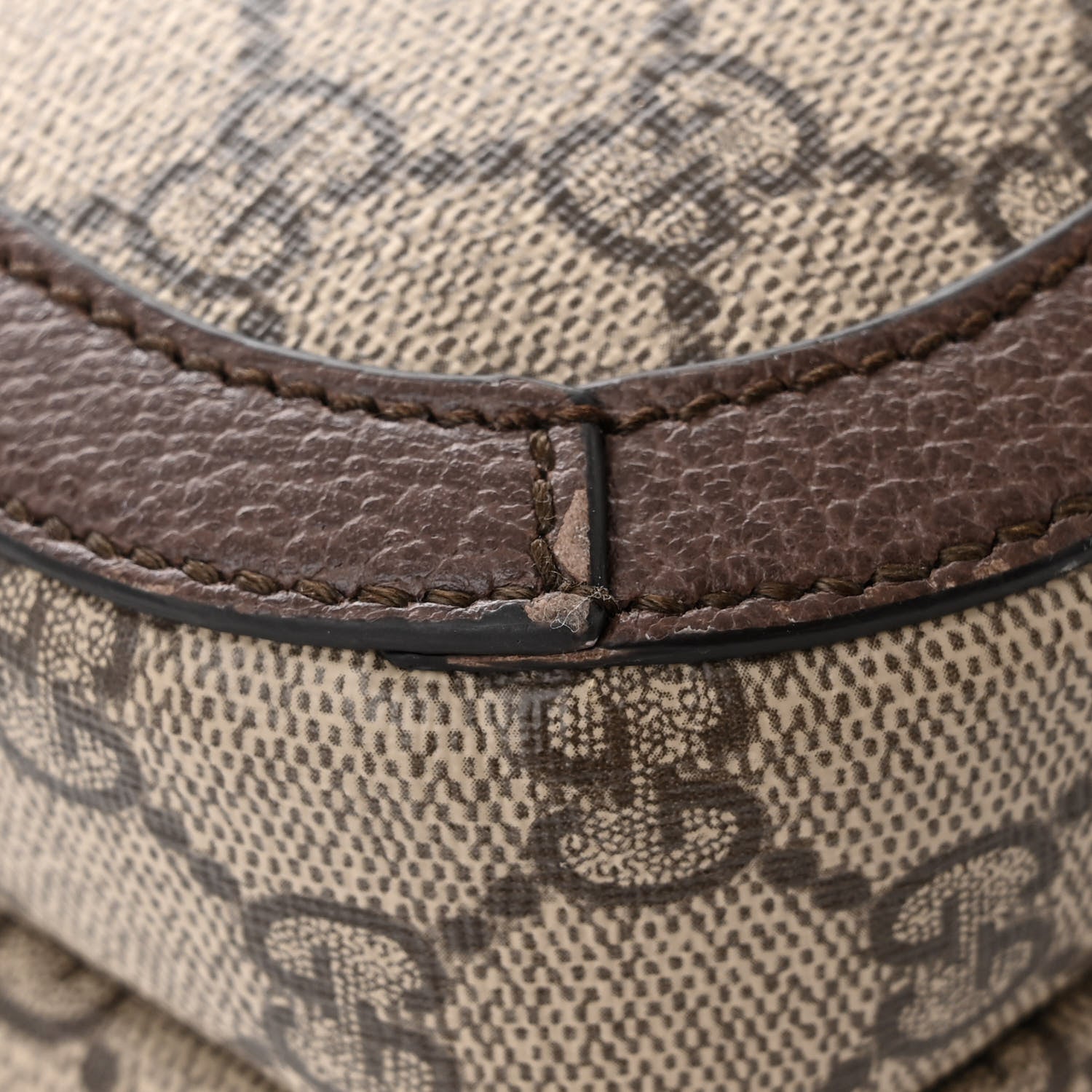 Gucci GG Supreme Monogram Medium Ophidia Day Backpack Brown 10 of 10