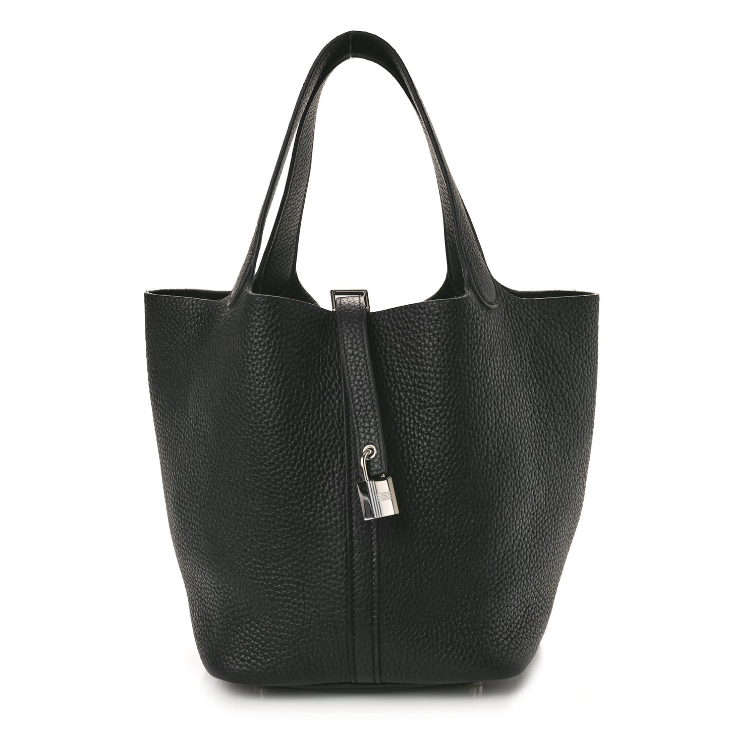 Taurillon Clemence Picotin Lock 22 MM Black