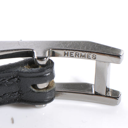 Hermes Chamonix Hapi Triple Tour Wrap Bracelet M Black 5 of 6