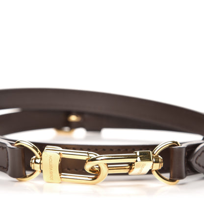 Louis Vuitton Calfskin 16mm Adjustable Shoulder Strap Brown 2 of 4