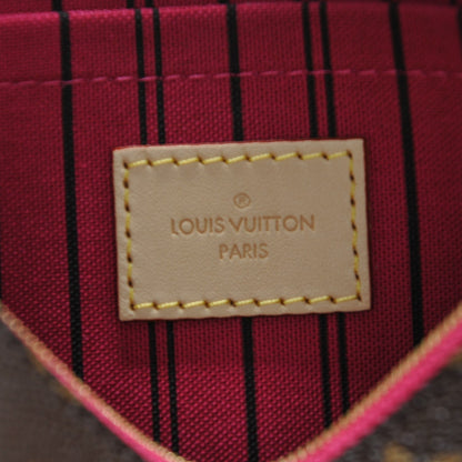 Louis Vuitton Monogram Neverfull MM GM Pochette Pivoine 6 of 7