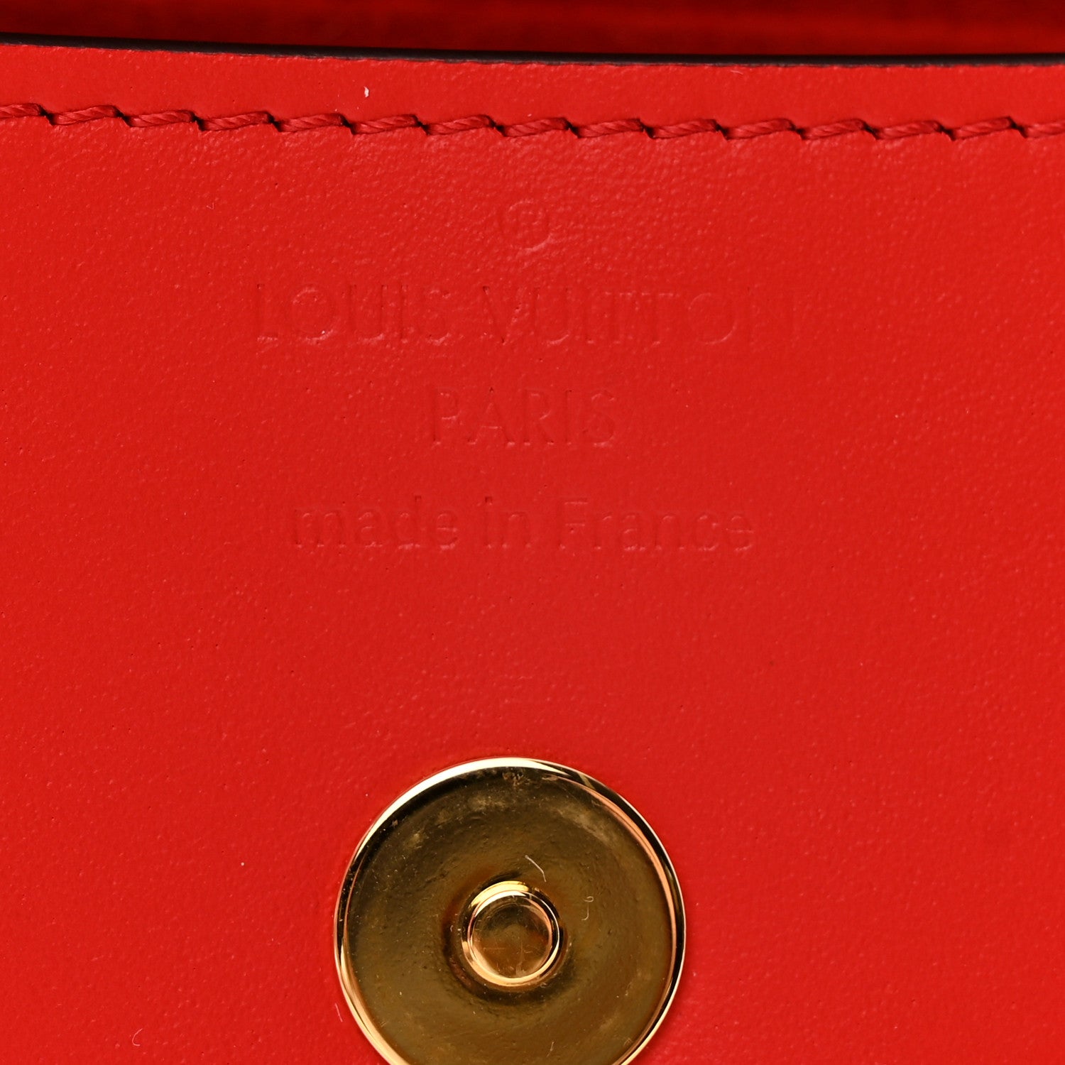 Louis Vuitton Monogram Woody Sunglass Case Rouge 6 of 6