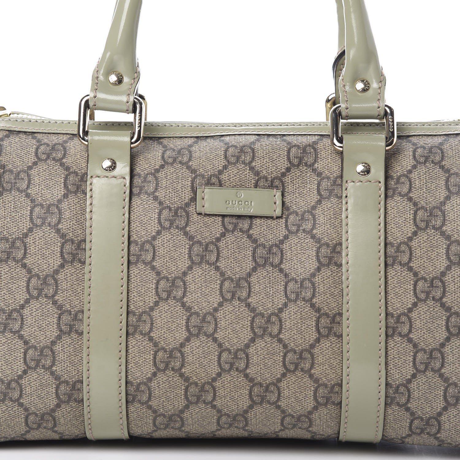 Gucci GG Plus Monogram Small Joy Boston Green 8 of 12