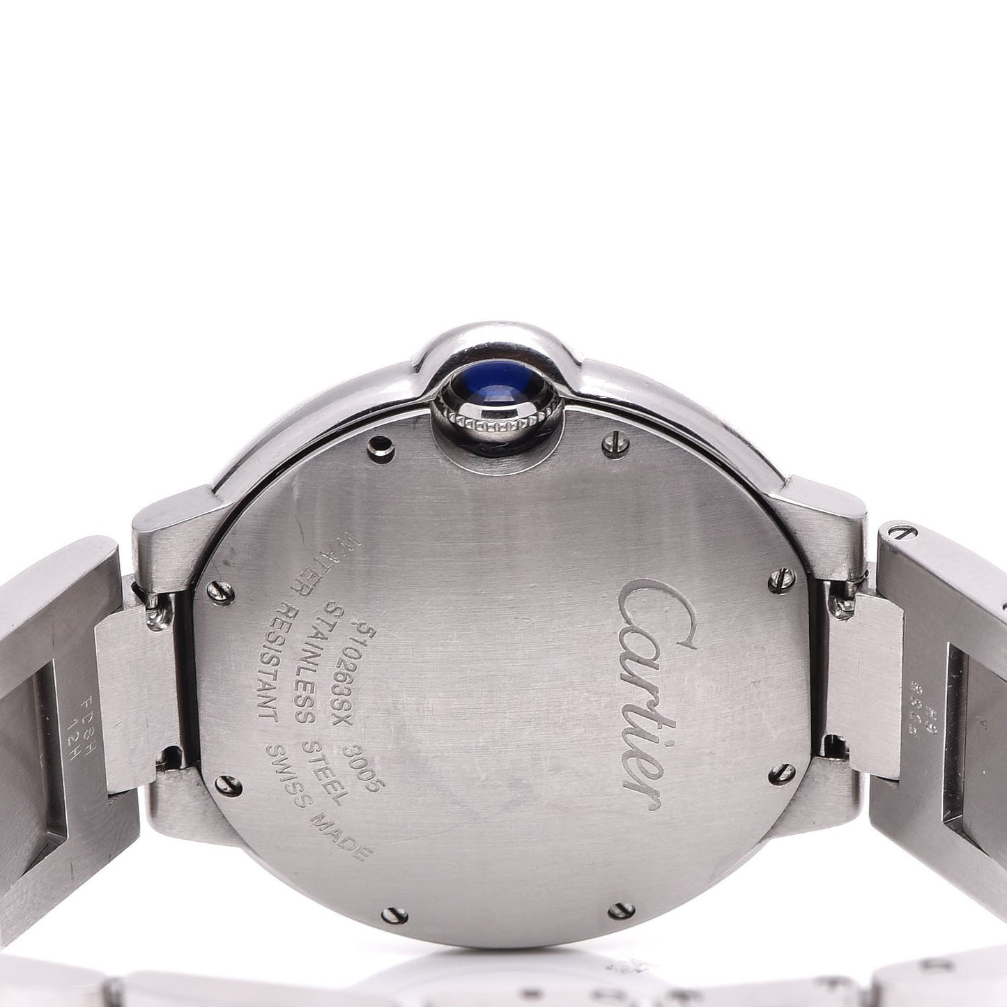 Stainless Steel 36mm Ballon Bleu De Quartz Watch