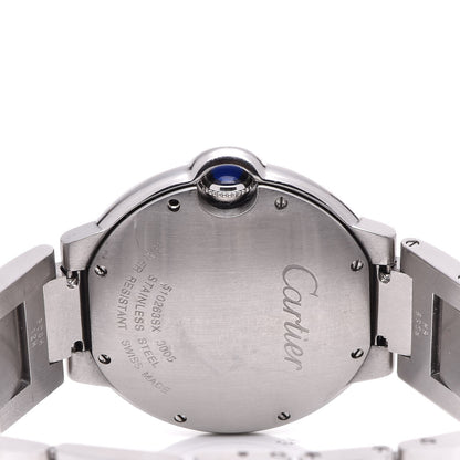 Cartier Stainless Steel 36mm Ballon Bleu De Quartz Watch 5 of 9