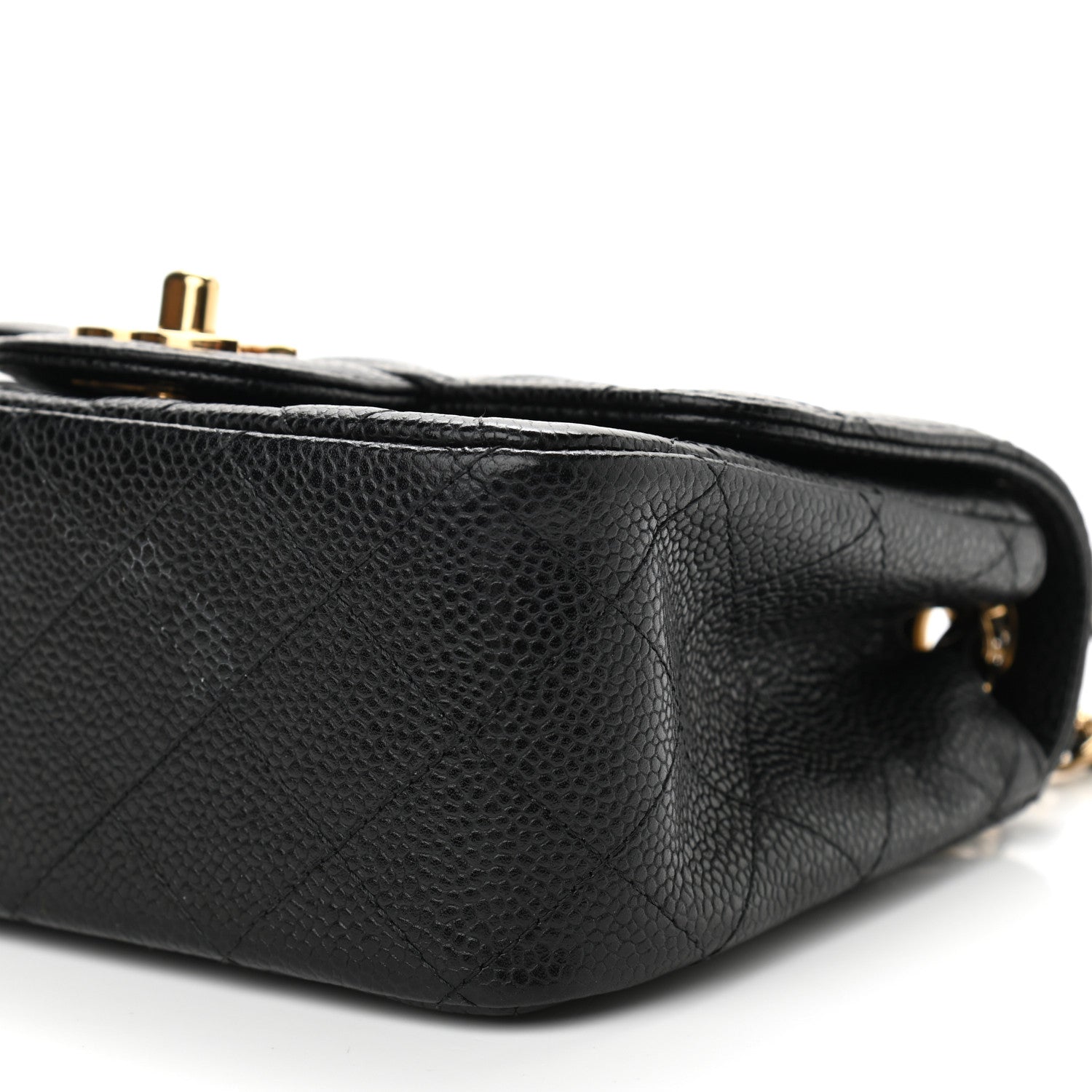 Chanel Caviar Quilted Mini Square Flap Black 9 of 12