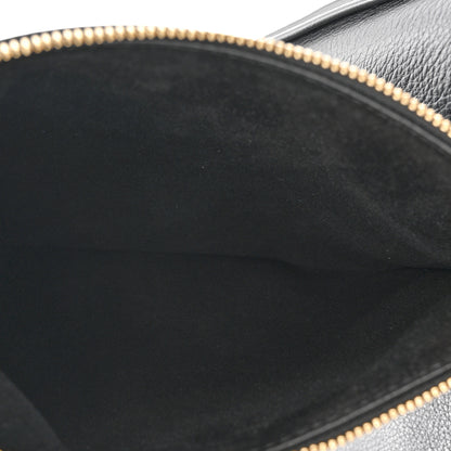 Salvatore Ferragamo Calfskin Medium Archivo Gancio Hobo Black Black 7 of 12