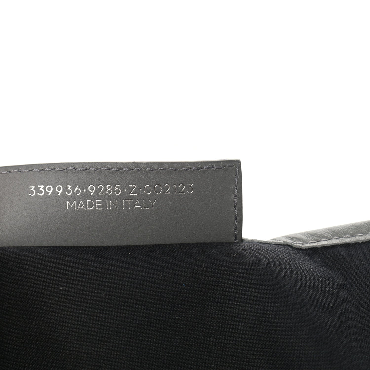 Balenciaga Cotton Canvas Calfskin M Navy Cabas Grey 7 of 15