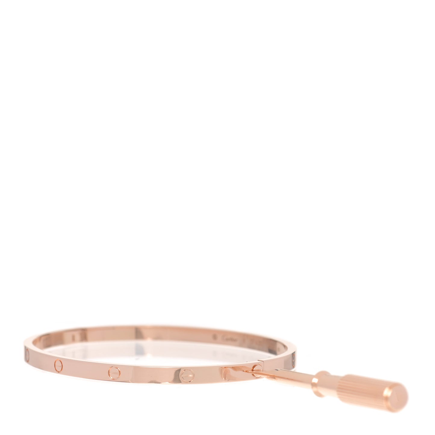 18K Pink Gold Small LOVE Bracelet 18