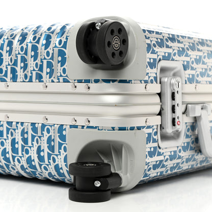 Christian Dior X RIMOWA Aluminum Gradient Cabin Luggage Blue Multi 10 of 16