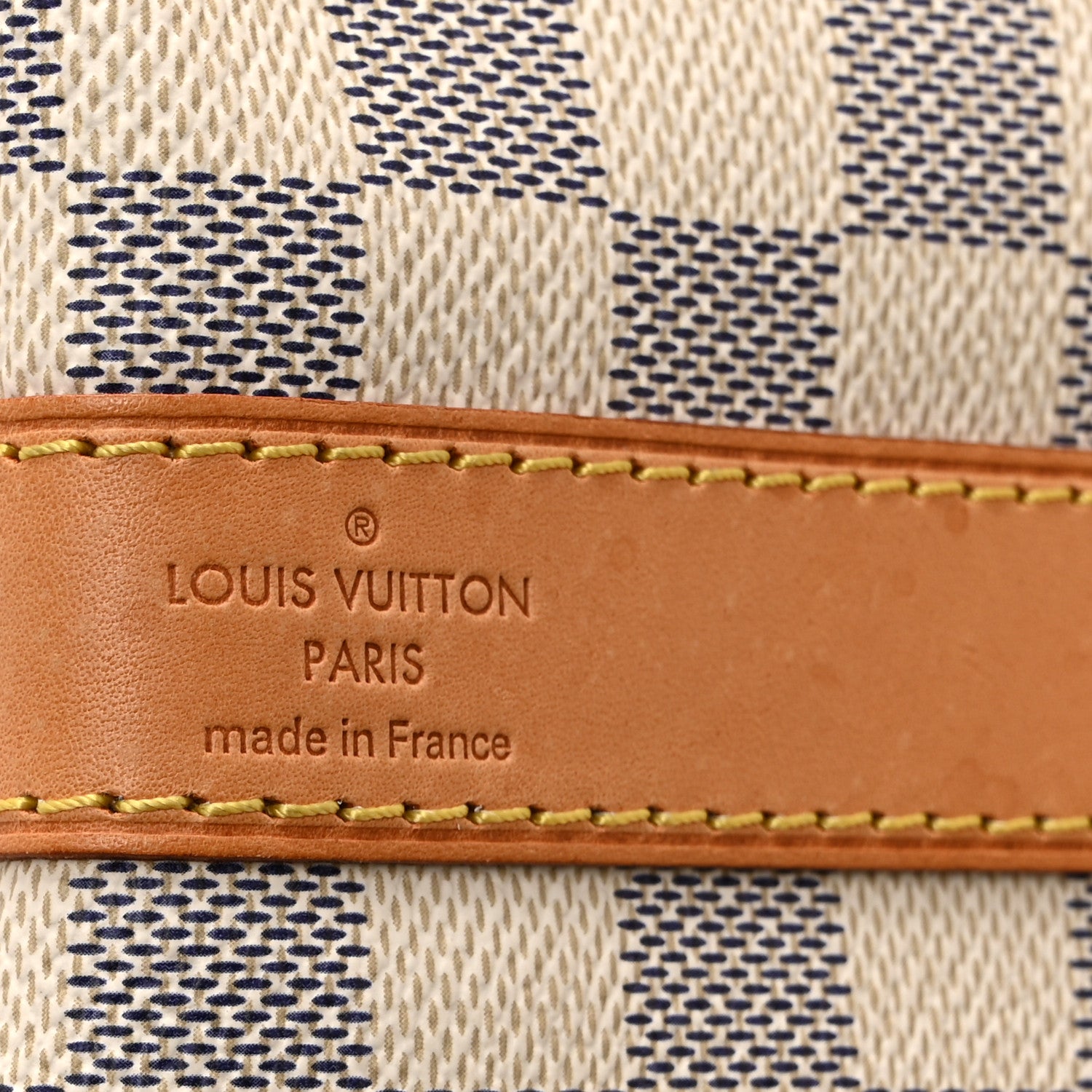 Louis Vuitton Damier Azur Keepall Bandouliere 55 5 of 9