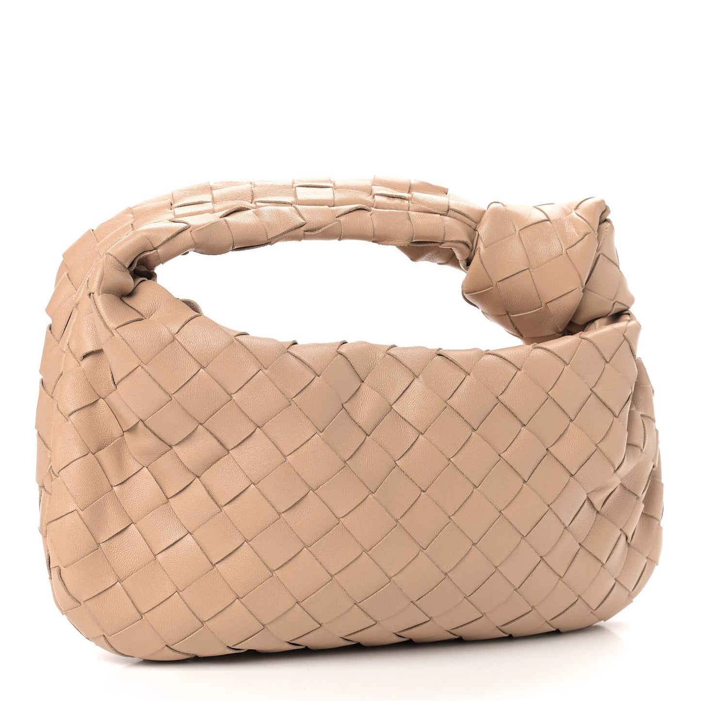 Nappa Intrecciato Mini Jodie Almond
