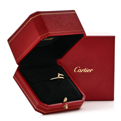 Cartier 18K Yellow Gold Small Juste Un Clou Ring 54 6.75 5 of 5