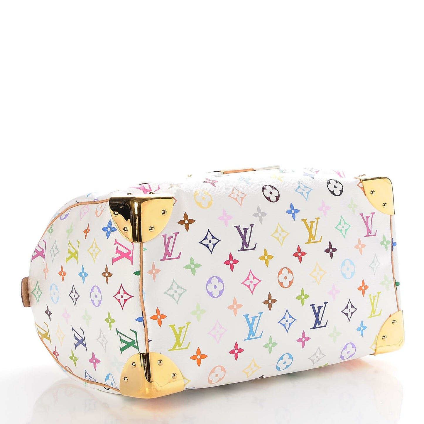 Monogram Multicolor Speedy 30 White
