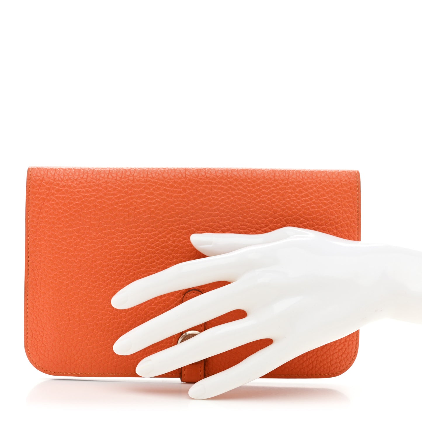 Togo Dogon Duo Wallet Orange