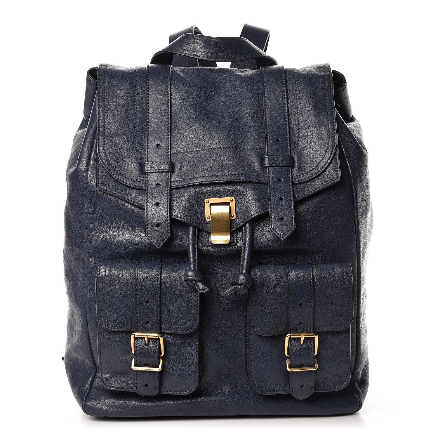 Proenza Schouler Lambskin PS1 Backpack Midnight 1 of 11