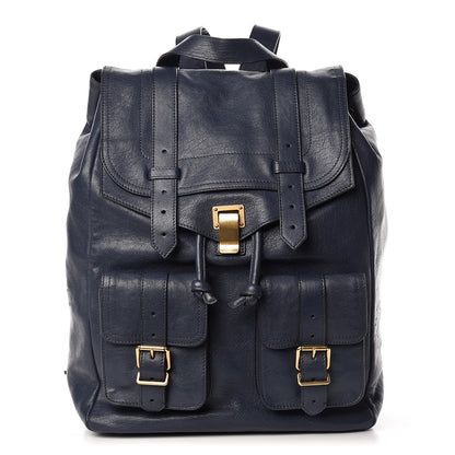 Proenza Schouler Lambskin PS1 Backpack Midnight 1 of 11