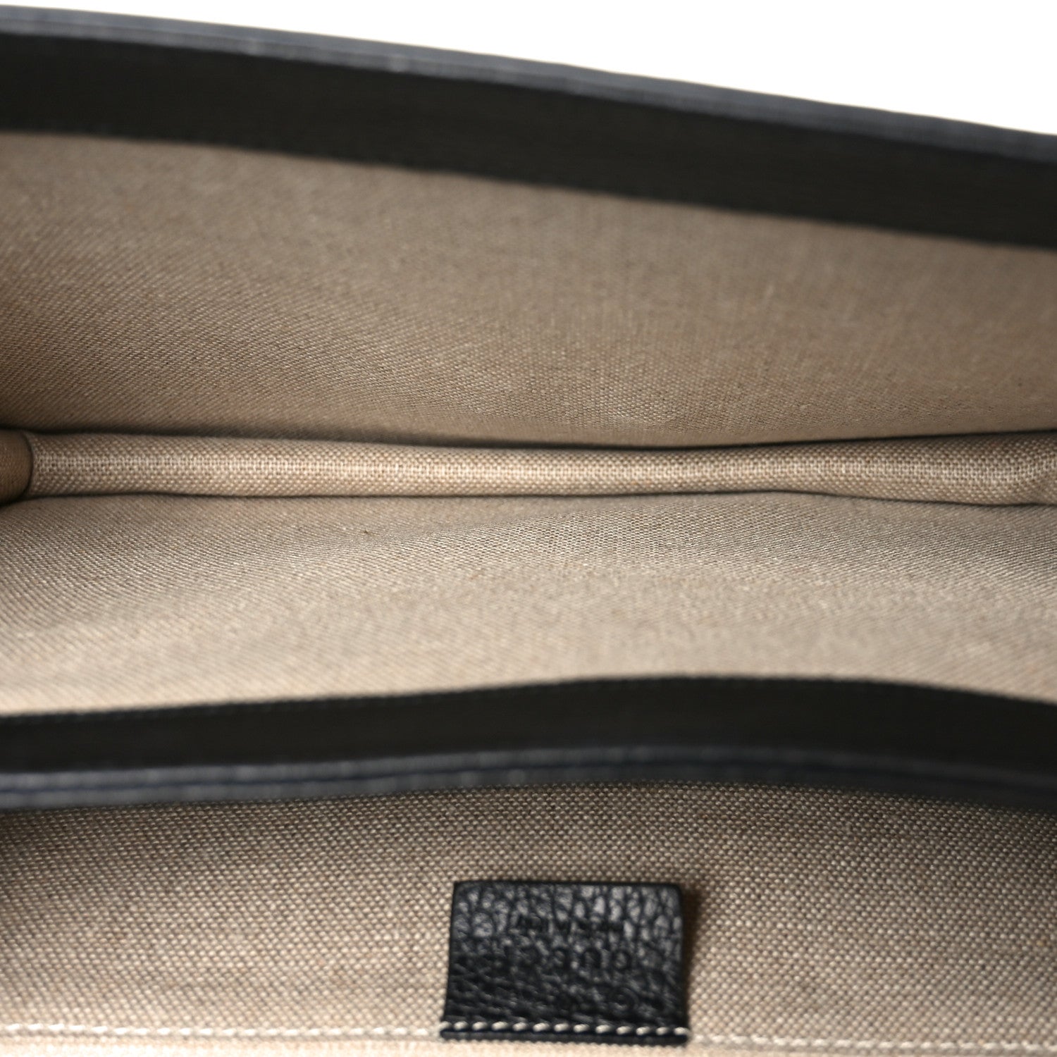 Gucci Dollar Calfskin Interlocking G Shoulder Bag Black 5 of 10