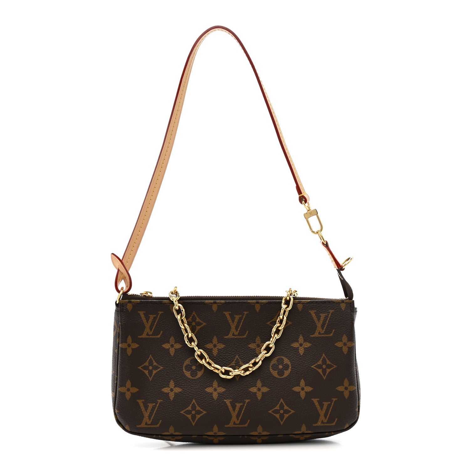 Louis Vuitton Monogram Chain Pochette Accessories 1 of 11