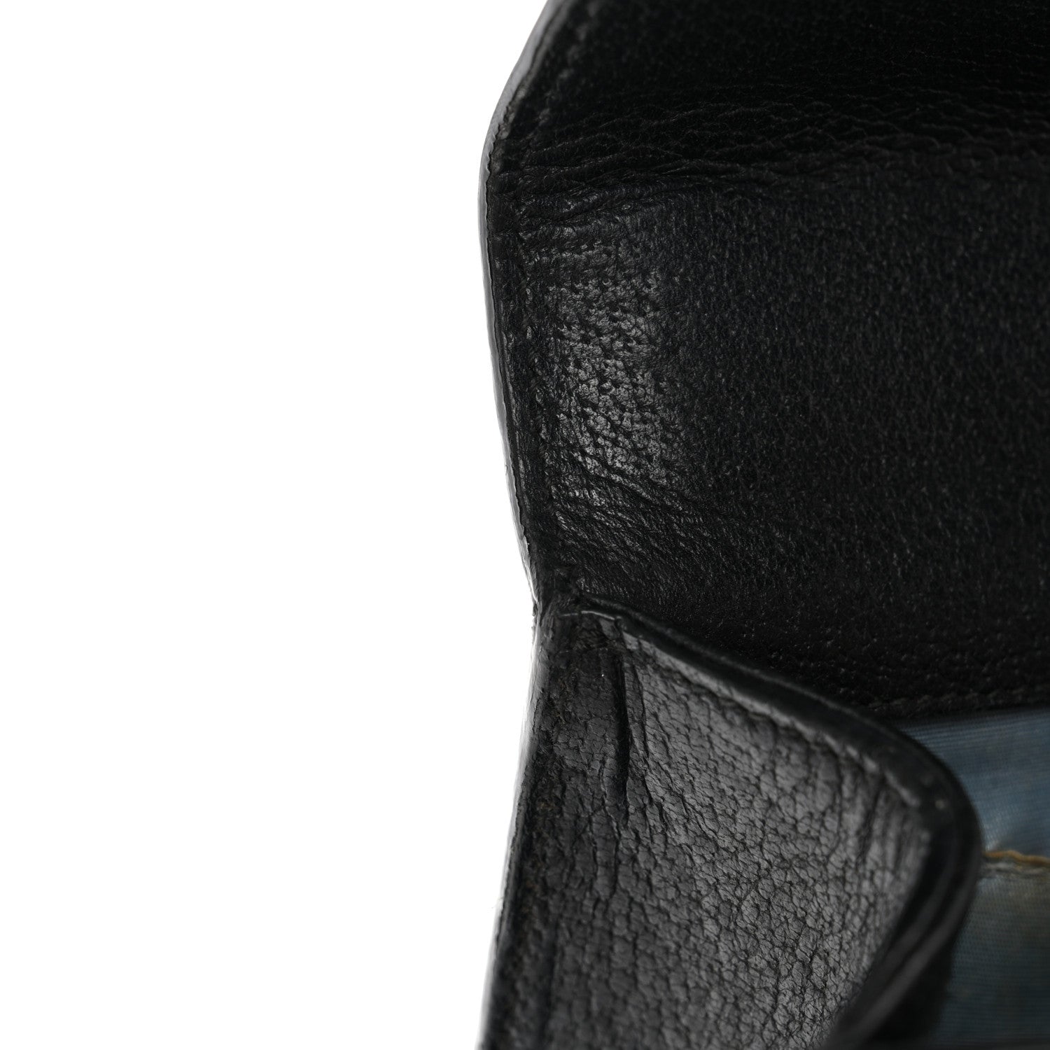 Gucci Grained Calfskin Bee Star Small Padlock Shoulder Bag Black 15 of 20