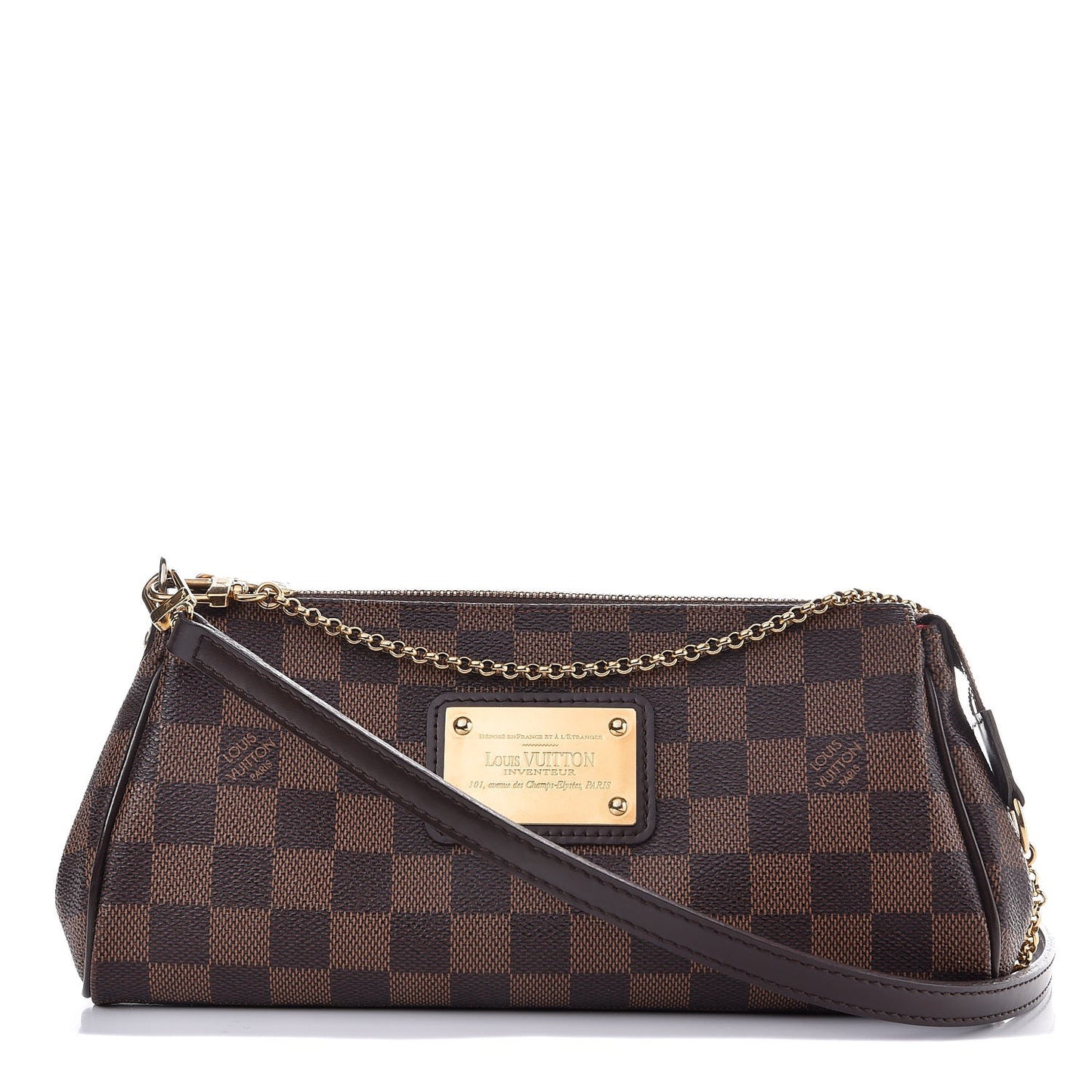 Damier Ebene Eva Clutch