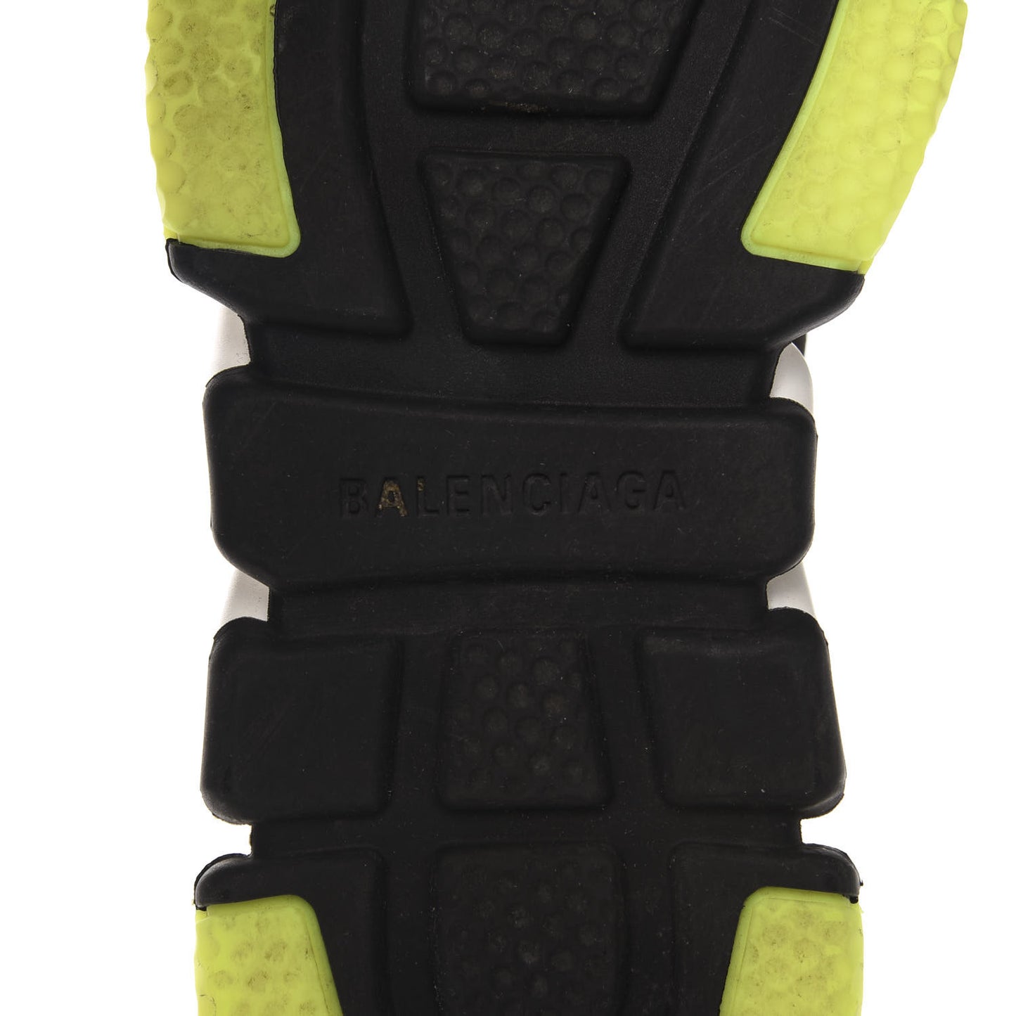 Neoprene Knit Womens Speed Cuffed Sneakers 35 Black White Yellow Fluo