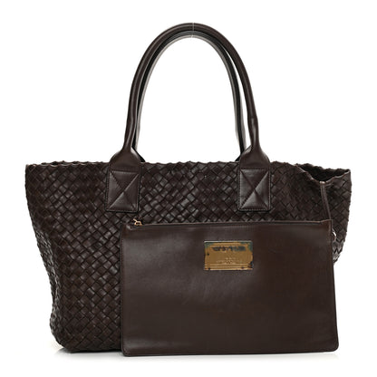 Bottega Veneta Nappa Intrecciato Mini Cabat Ebano 1 of 18