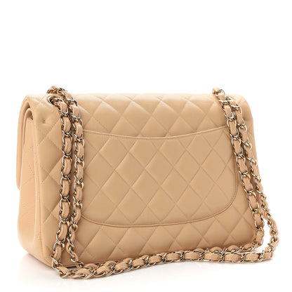 Chanel Caviar Quilted Jumbo Double Flap Beige Clair 3 of 12