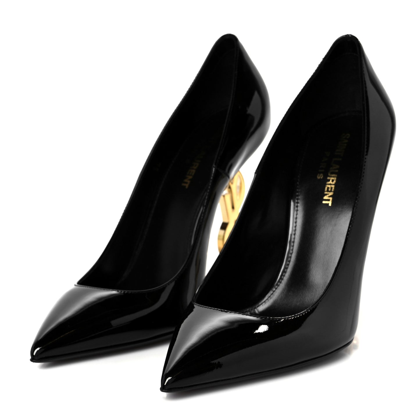 Patent Opyum 110 Pumps 38 Black Gold