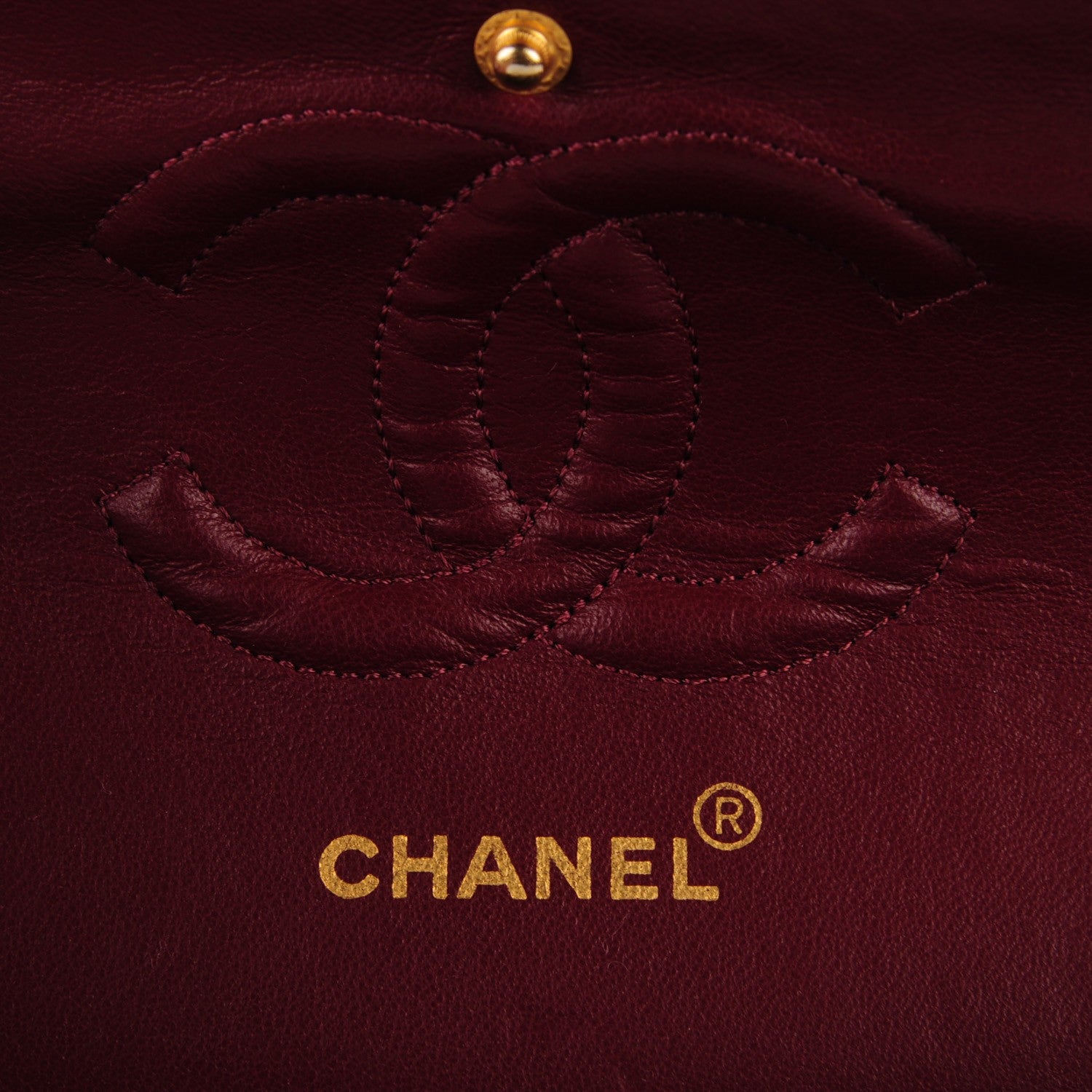 Chanel Lambskin Quilted Medium Double Flap Black 6 of 9