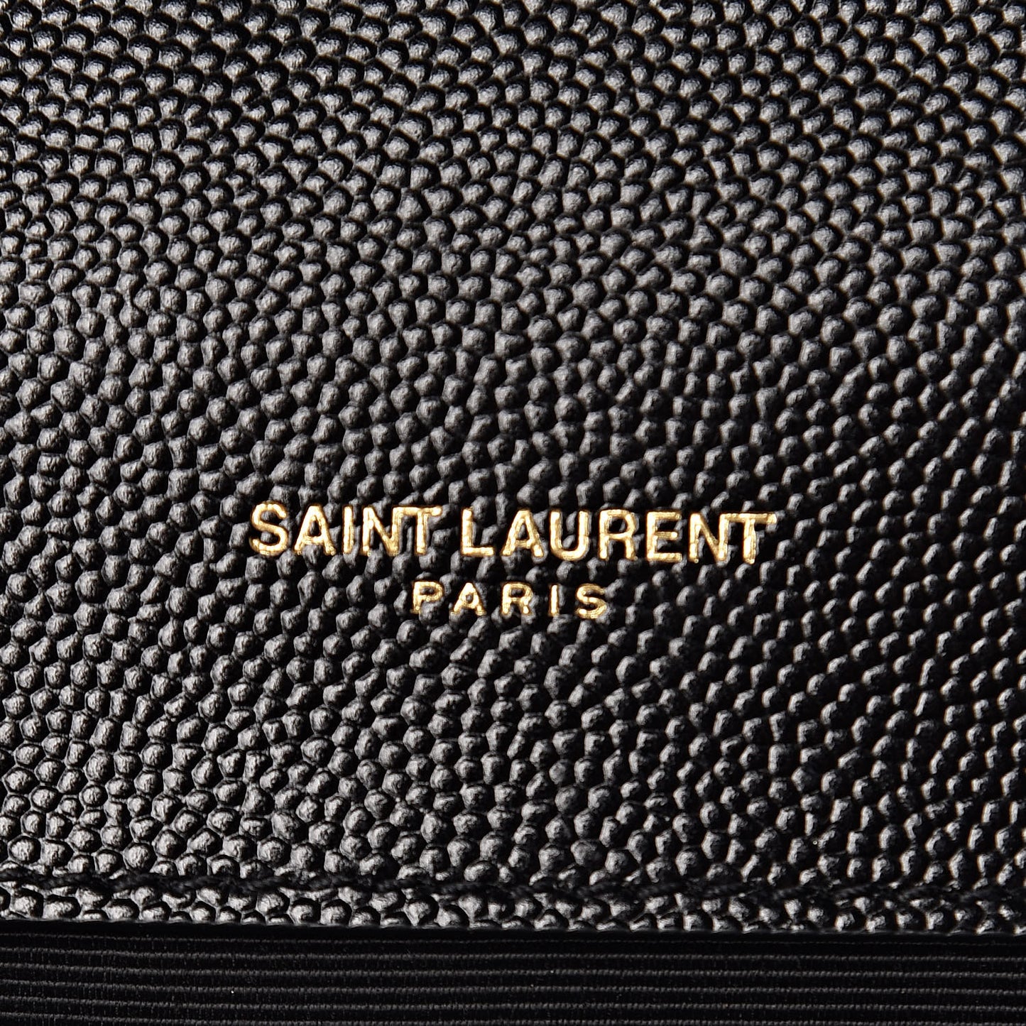 Grain De Poudre Textured Mixed Matelasse Triquilt Medium Monogram Satchel Black