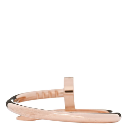 Cartier 18K Pink Gold Small Juste Un Clou Ring 53 6.25 3 of 5
