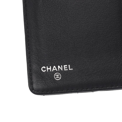 Chanel Patent Quilted Brilliant Yen Wallet Black 6 of 7
