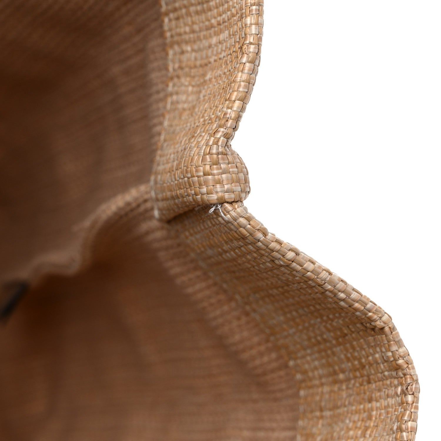 Prada Raffia Logo Tote Naturale 10 of 11