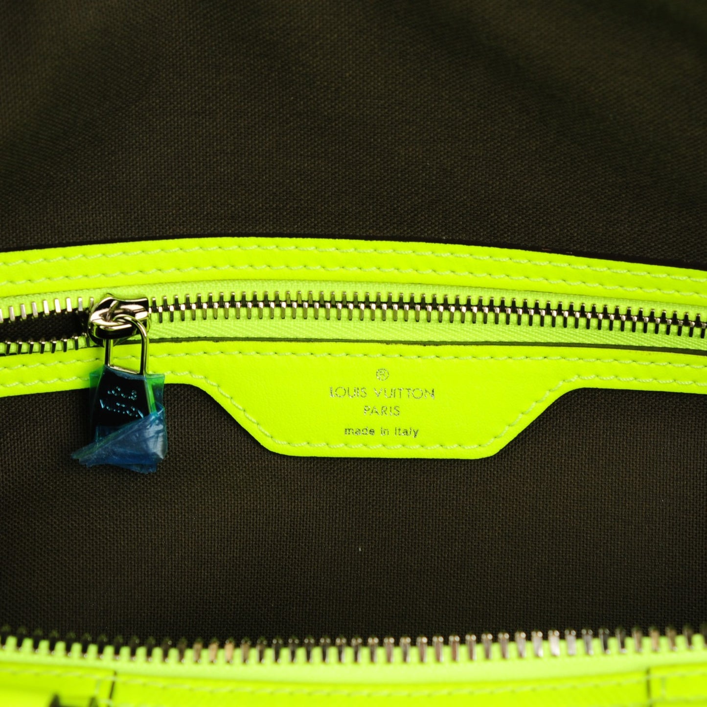 Damier Fluo Infini Keepall Bandouliere 45 Yellow