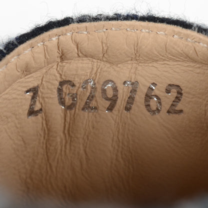 Chanel Flannel CC Espadrilles 35 Grey Black 2 of 11