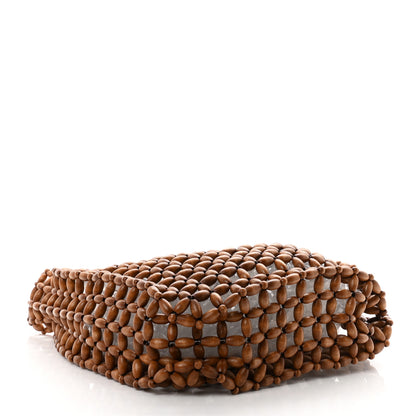 Saint Laurent Wood Bead Large Le 5 A 7 Soft Hobo Light Wood 5 of 10