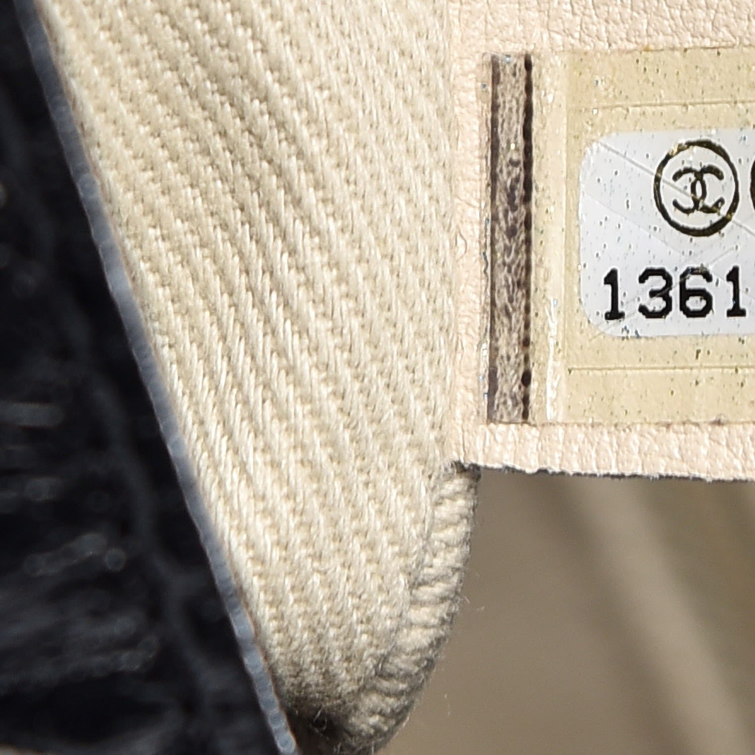 Chanel Glazed Goatskin Double Stitch Flap Black 8 of 8