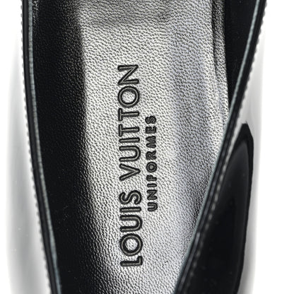 Louis Vuitton Patent Uniformes Ballerina Flat 38.5 Black 8 of 10