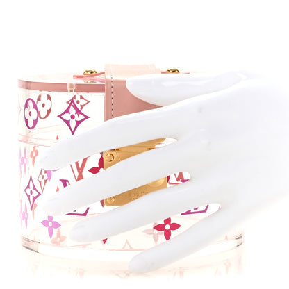 Louis Vuitton Transparent Plexiglass Box Scott Rose Ballerine 2 of 7