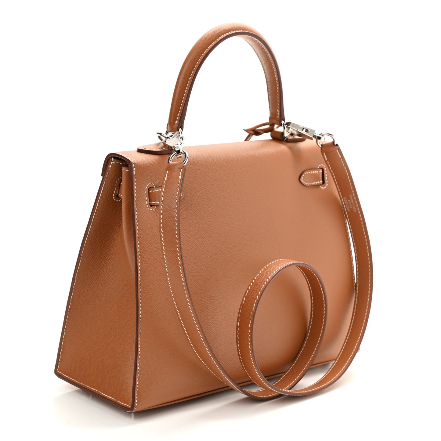 Madame Calfskin Kelly Sellier 25 Gold