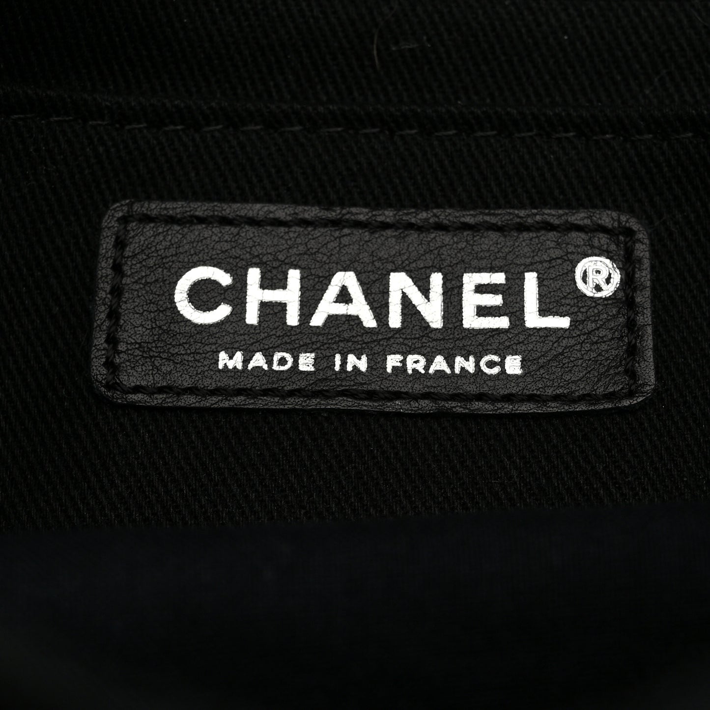 Fabric Quilted Le Marais Flap Black